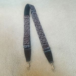 Guitar purse strap...real leather
